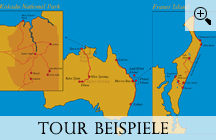Exclusive Australia Adventure Tours - Karte